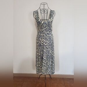 NWT Zebra Print Sundress by Nomadic Traders. Size L